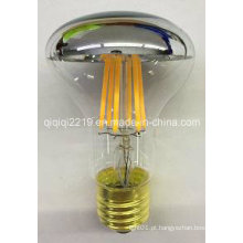 Bulbo do filamento do diodo emissor de luz da luz da loja da parte superior R63 5W E27 do espelho
